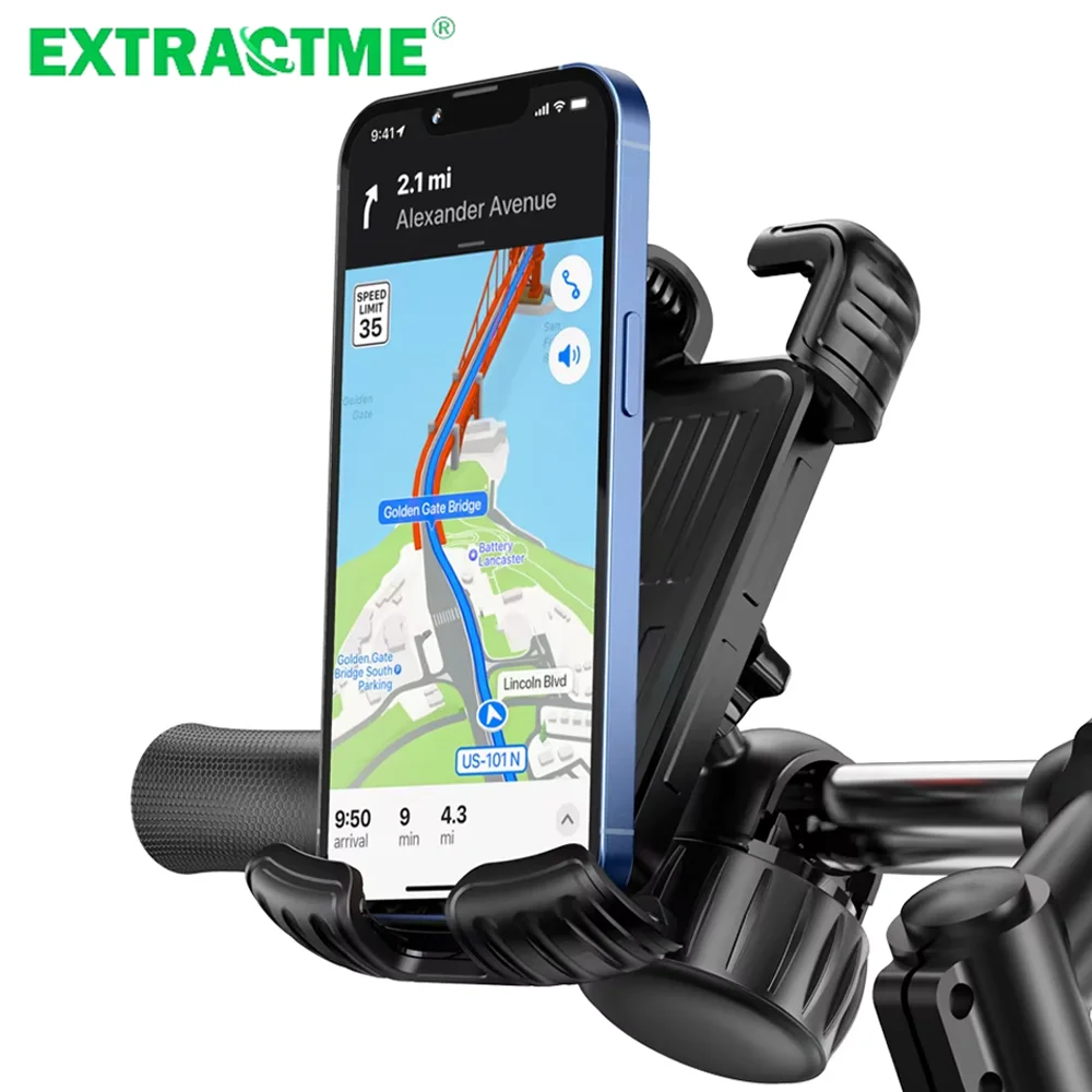 Extractme Aluminum Alloy Mobile Phone Holder Mountain Bike Bracket Motorcycle Handlebar Clip Stand Navigation Phone Holder
Extractme Aluminum Alloy Mobile Phone Holder Mountain Bike Bracket Motorcycle Handlebar Clip Stand Navigation Phone Holder