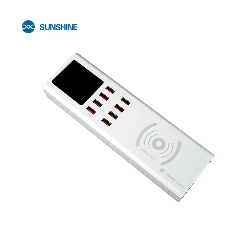 SUNSHINE USB Charger 8 Port SS-309WD Multi Quick Charge Mobile Phone Chargers Adapter Fast Charging Station For iphone tablet
SUNSHINE USB Charger 8 Port SS-309WD Multi Quick Charge Mobile Phone Chargers Adapter Fast Charging Station For iphone tablet