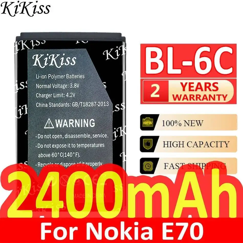 BL-6C For Nokia QDA+ 2110 2116 2125 2855 2865 6015I 6016I 6019I 6152 6275 E70 6255 2400Mah Mobile Phone Battery Stable
BL-6C For Nokia QDA+ 2110 2116 2125 2855 2865 6015I 6016I 6019I 6152 6275 E70 6255 2400Mah Mobile Phone Battery Stable