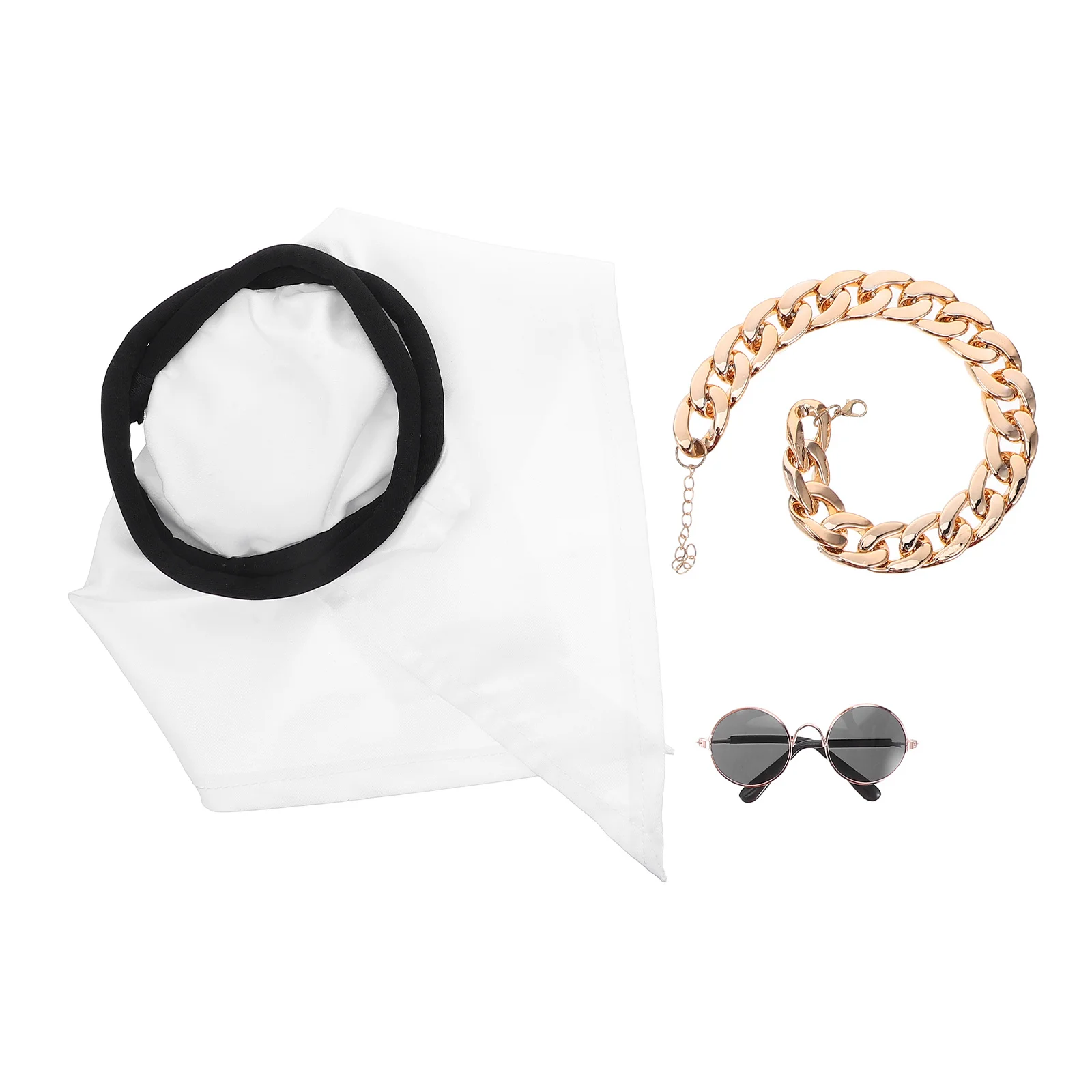 1Set Dubai Headscarf Costume for Small Pets Arabian Style Pet Outfit with Headwrap Sunglasses Necklace Breathable Middle Eastern
1Set Dubai Headscarf Costume for Small Pets Arabian Style Pet Outfit with Headwrap Sunglasses Necklace Breathable Middle Eastern