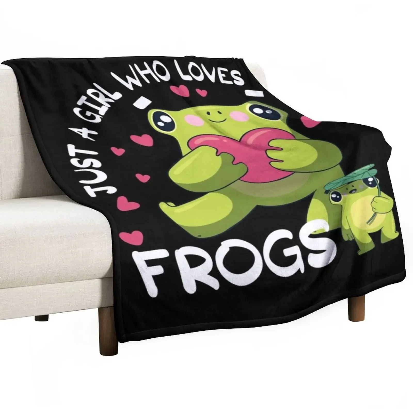 Just a girl who loves frogs Throw Blanket Decorative Throw Extra Large Throw Luxury Brand Warm Blankets
Just a girl who loves frogs Throw Blanket Decorative Throw Extra Large Throw Luxury Brand Warm Blankets