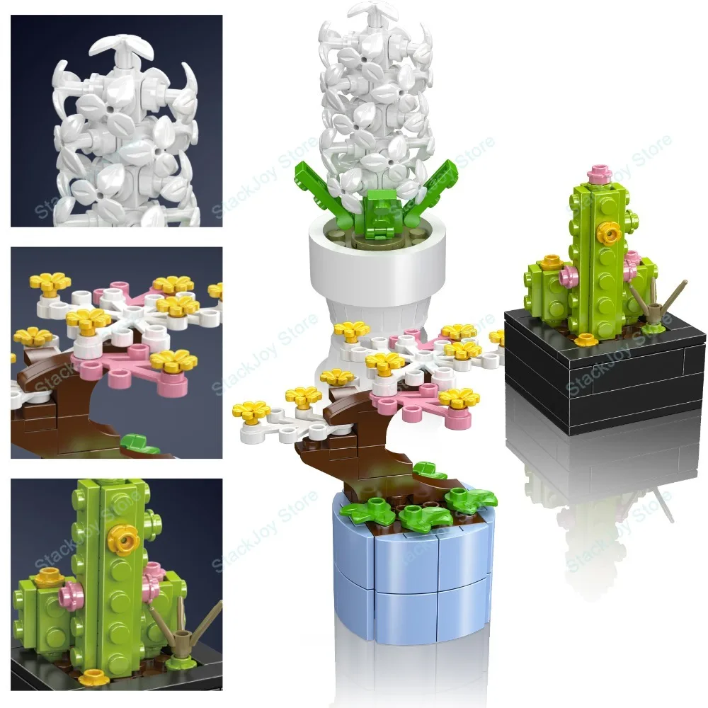 MOULD KING 227pcs Creative Simulation Green Plant Set Hot Selling Building Blocks Particle Boys Girls Festival Toy Xmas Gifts
MOULD KING 227pcs Creative Simulation Green Plant Set Hot Selling Building Blocks Particle Boys Girls Festival Toy Xmas Gifts