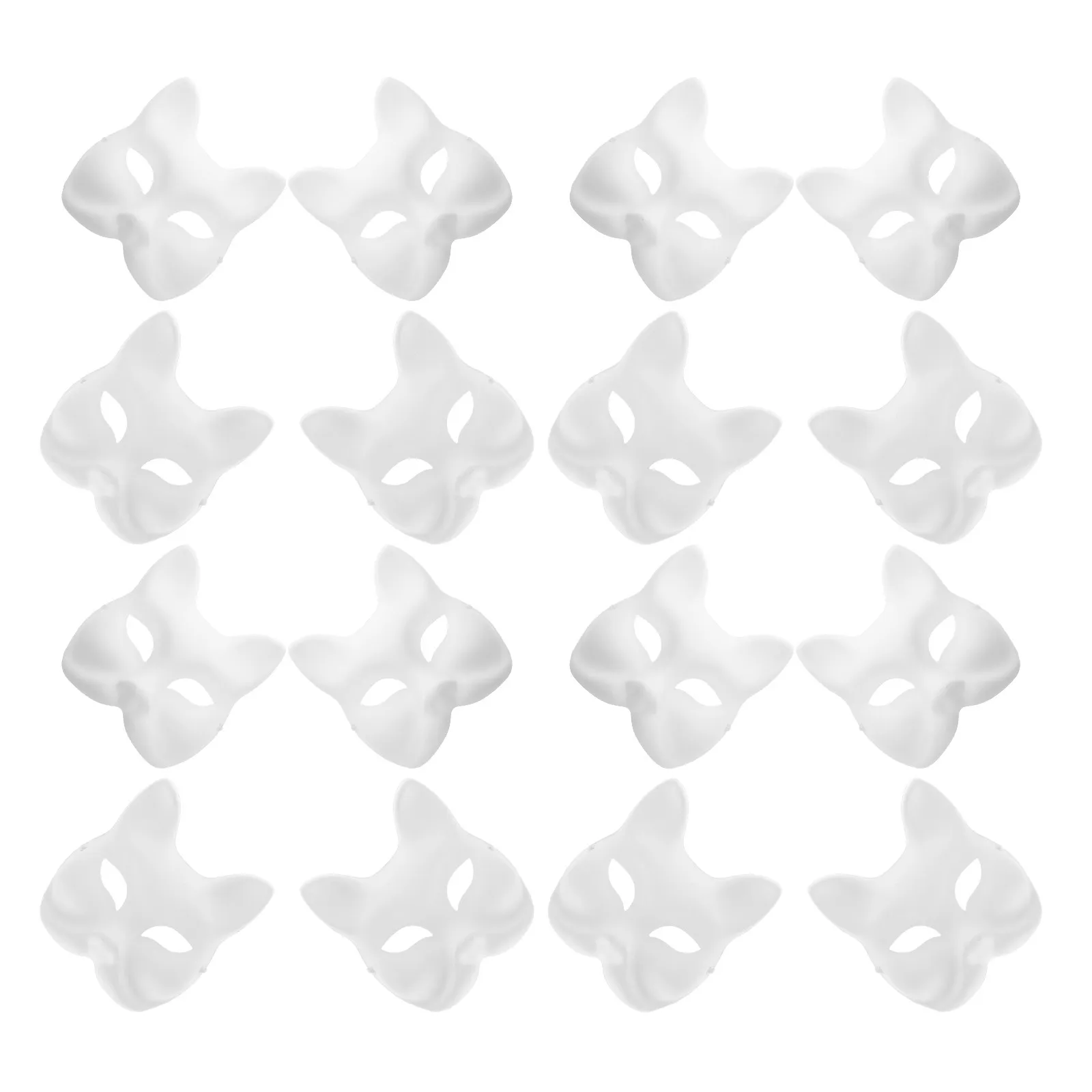 12Pcs Blank Paper Masks DIY Paintable Unfinished Masquerade Party Halloween Costume Prom Accessories DIY Paintable Mask
12Pcs Blank Paper Masks DIY Paintable Unfinished Masquerade Party Halloween Costume Prom Accessories DIY Paintable Mask