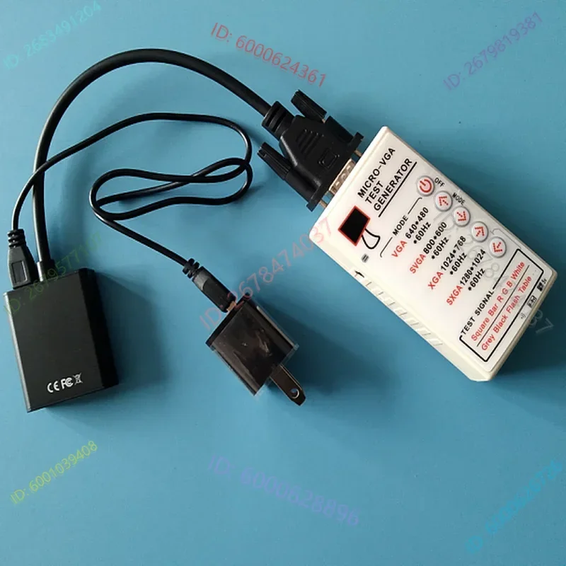 Signal Source VGA Generator LCD HD TV Display Screen Measuring Tool Projector Recovery and Maintenance Test