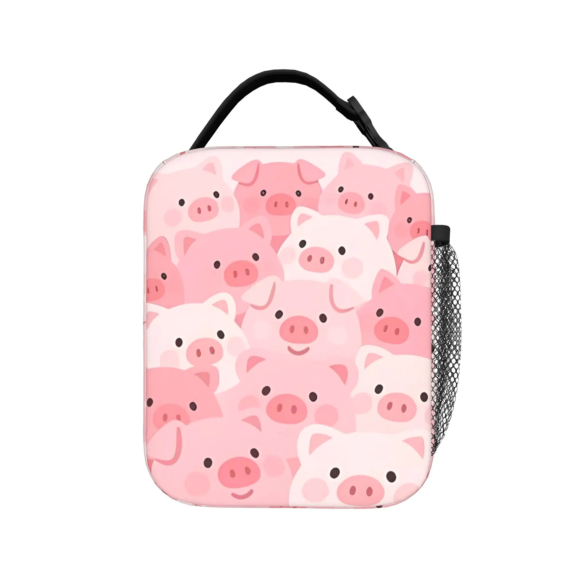 Cute Pink Pig Lunch Bag Fashion Lunch Box Office Convenient Thermal Tote Handbags For Women Oxford Print Cooler Bag
Cute Pink Pig Lunch Bag Fashion Lunch Box Office Convenient Thermal Tote Handbags For Women Oxford Print Cooler Bag