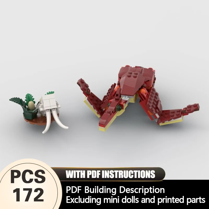 Creators Animal Series Model MOC Building Bricks Pterodactyl Modular Technology Gifts Holiday Assemble Children Toys Suit
Creators Animal Series Model MOC Building Bricks Pterodactyl Modular Technology Gifts Holiday Assemble Children Toys Suit