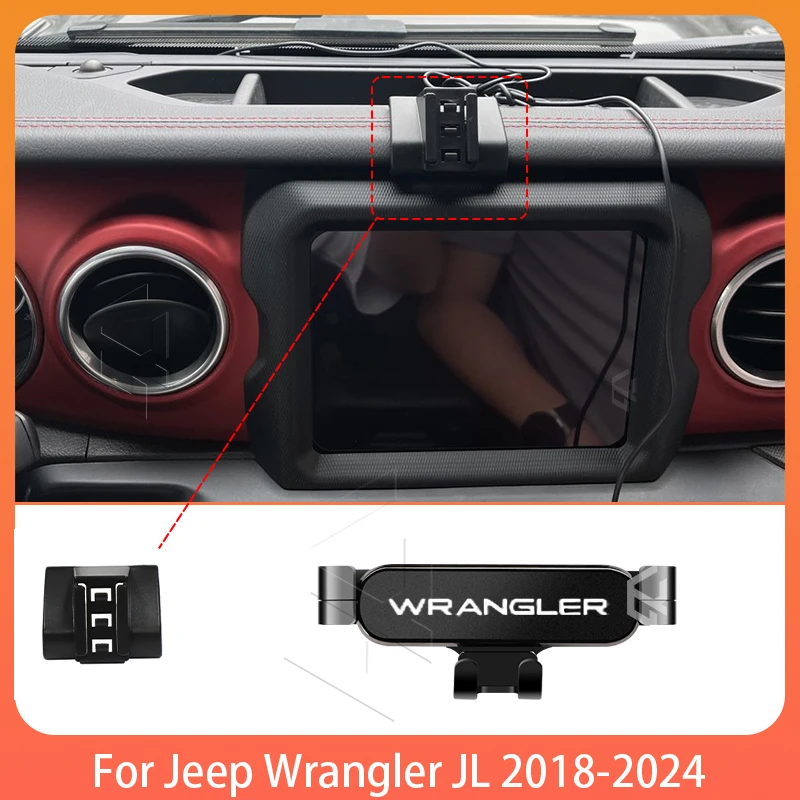 Автомобильный держатель для телефона для Jeep Wrangler 2018-2024, поддержка мобильного телефона, специальный фиксированный кронштейн, GPS-база, подставка, аксессуары для интерьера
Автомобильный держатель для телефона для Jeep Wrangler 2018-2024, поддержка мобильного телефона, специальный фиксированный кронштейн, GPS-база, подставка, аксессуары для интерьера