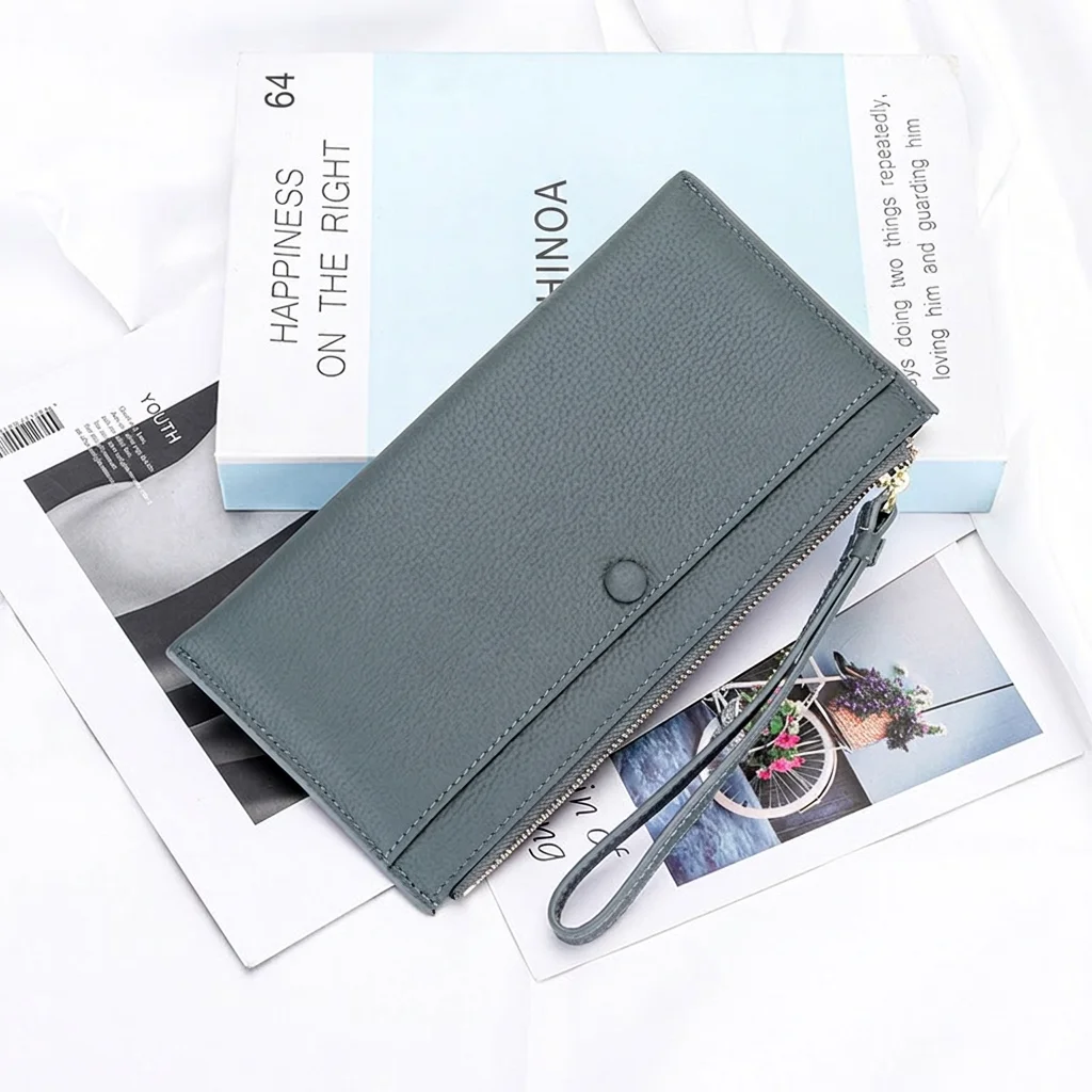 Wristlet Clutch Wallet Top Grain Top Grain Leather Wallet Leather Women'S Wallet Ultra-Thin For Dating Office Commuting
Wristlet Clutch Wallet Top Grain Top Grain Leather Wallet Leather Women'S Wallet Ultra-Thin For Dating Office Commuting