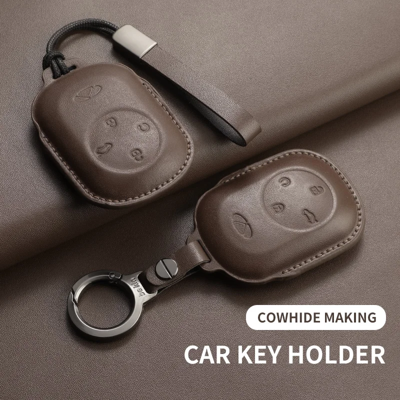 Leather Car Key Case Cover For Chery FULWIN X3 T8 T9 T10 A8L A9L X3 PLUS X3L Car Keychain Protector Shell Decorative Accessories
Leather Car Key Case Cover For Chery FULWIN X3 T8 T9 T10 A8L A9L X3 PLUS X3L Car Keychain Protector Shell Decorative Accessories