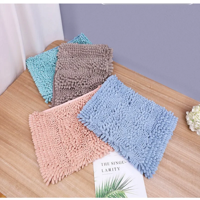 Luxury Chenille Shaggy Bath Rug, super soft and thick, absorbent, non-slip, machine washable, bath mat for bathroom floors, bath
Luxury Chenille Shaggy Bath Rug, super soft and thick, absorbent, non-slip, machine washable, bath mat for bathroom floors, bath