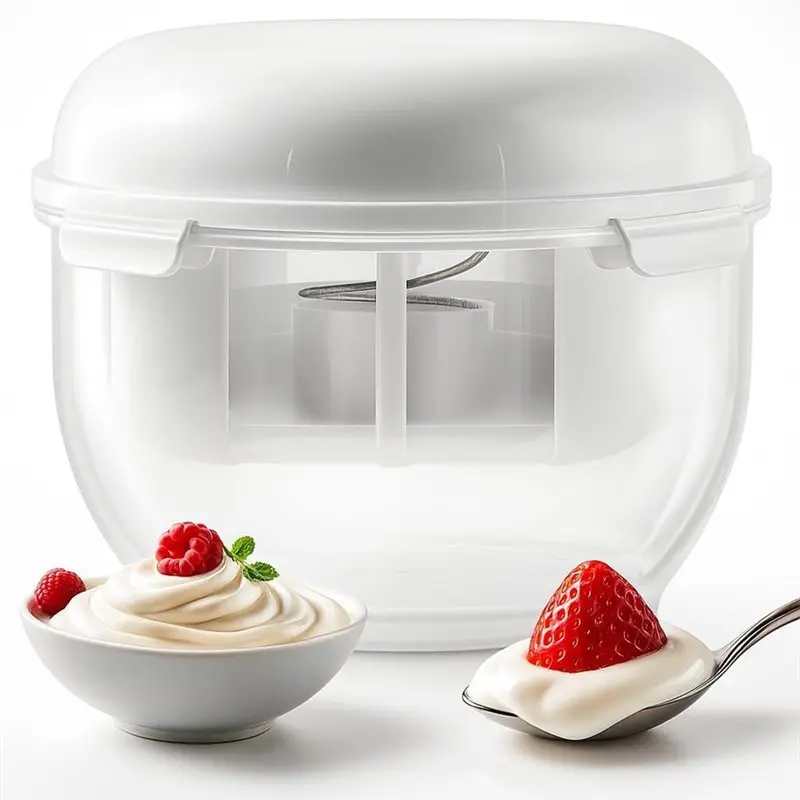 2.3 Qt With Lid Fine Nylon Mesh Greek Strainer Removable Spring Pressure Plate For Making Paneer, Kefir, Tofu, Cheese
2.3 Qt With Lid Fine Nylon Mesh Greek Strainer Removable Spring Pressure Plate For Making Paneer, Kefir, Tofu, Cheese