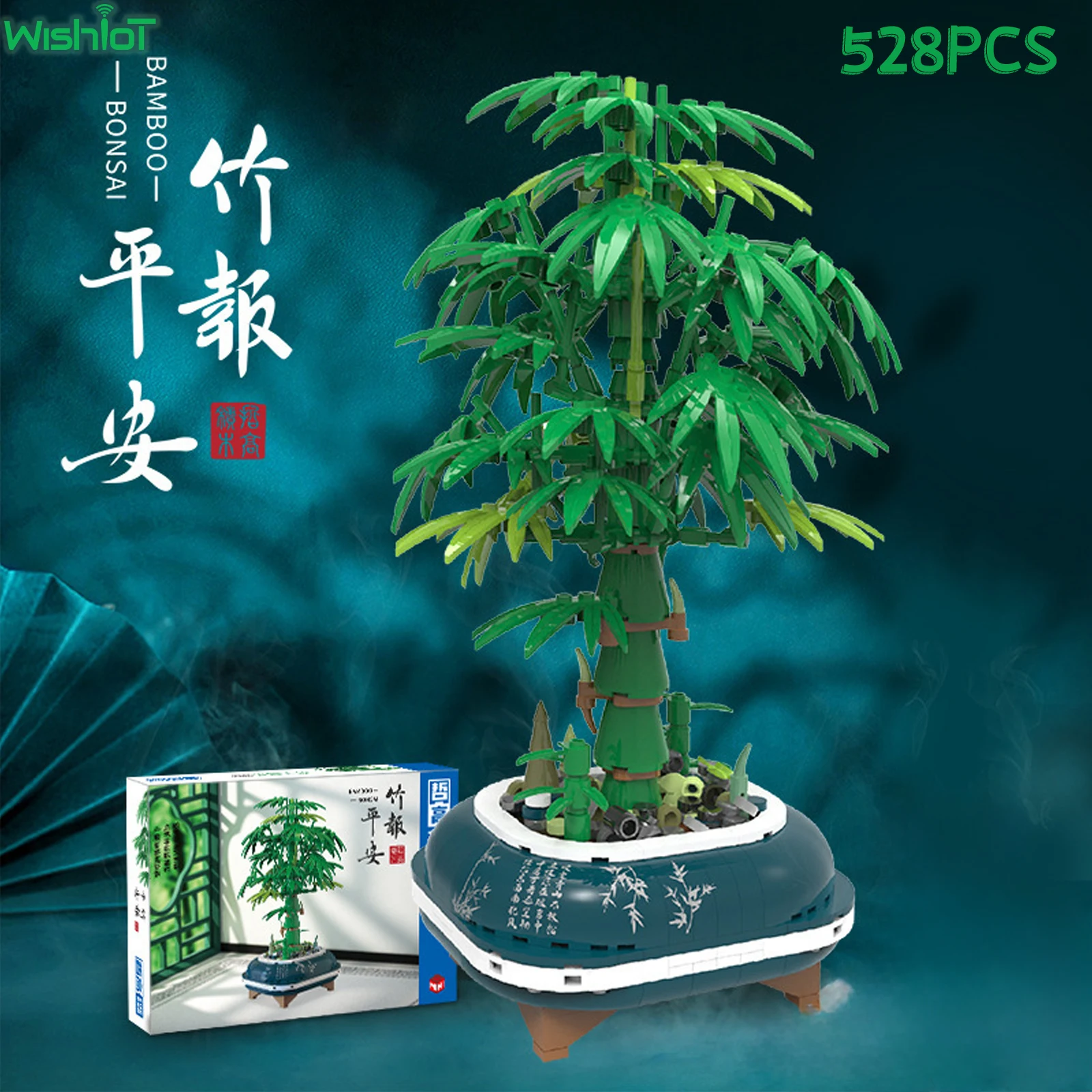 Bamboo 3D Potted Model Mini Bricks Bamboo 3D Potted Model Plant Set Desktop Decor Kids Educational Toy Birthday Holiday Gift
Bamboo 3D Potted Model Mini Bricks Bamboo 3D Potted Model Plant Set Desktop Decor Kids Educational Toy Birthday Holiday Gift