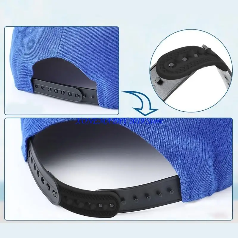 F42F Snapbacks Strap Replacement Black Hat Repair Fastener Buckles Clip Extender
F42F Snapbacks Strap Replacement Black Hat Repair Fastener Buckles Clip Extender