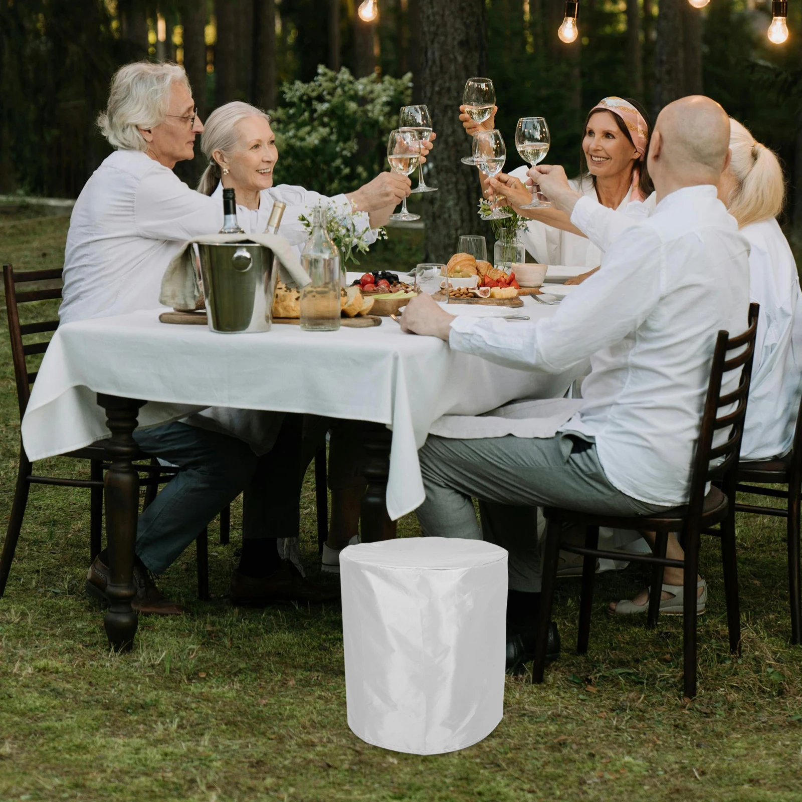 Cooler Table Cover 21x23inch Gray Waterproof Round Furniture Protector Small Fridge Cover Versatile Fit Beer Cooler Tables Patio
Cooler Table Cover 21x23inch Gray Waterproof Round Furniture Protector Small Fridge Cover Versatile Fit Beer Cooler Tables Patio