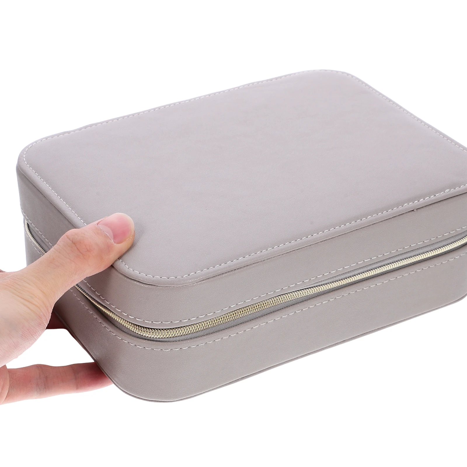 Portable Jewelry Box Storage Compartment Ring Earrings Organizer Case Small Zipper Travel Container Desktop Holder Earring
Portable Jewelry Box Storage Compartment Ring Earrings Organizer Case Small Zipper Travel Container Desktop Holder Earring