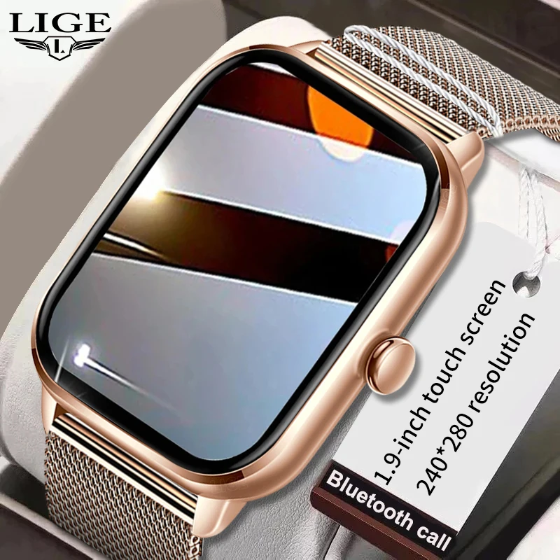 LIGE Новые Bluetooth Call Smart Watch Женский монитор здоровья Спорт Фитнес Браслет Водонепроницаемые часы Lday Умные часы для мужчин для Android Ios
LIGE Новые Bluetooth Call Smart Watch Женский монитор здоровья Спорт Фитнес Браслет Водонепроницаемые часы Lday Умные часы для мужчин для Android Ios