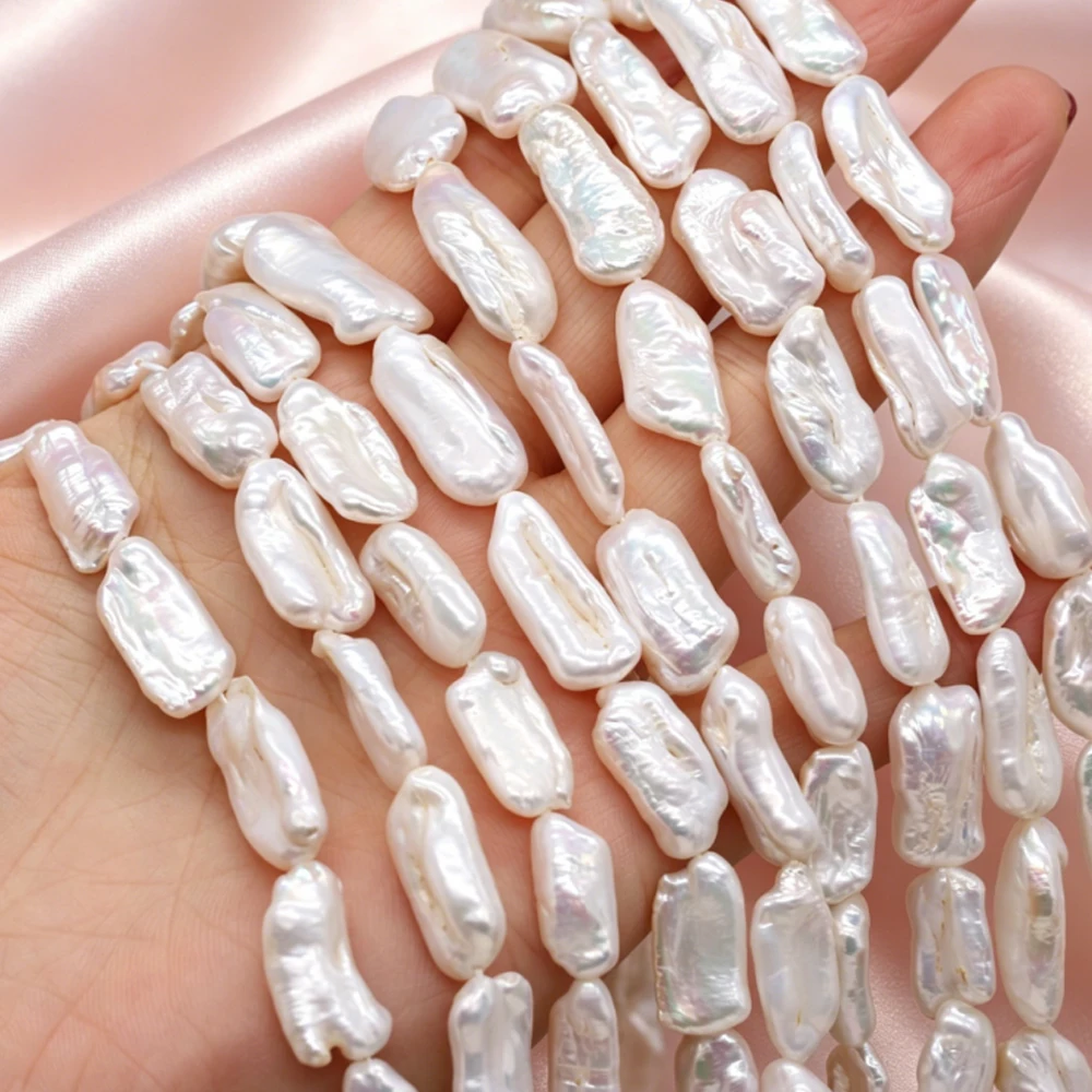 AAA Baroque Pipa Pearls 36cm 100% Natural Freshwater Pearls Strand Beads for Jewelry Making DIY Necklaces Bracelets Accessories
AAA Baroque Pipa Pearls 36cm 100% Natural Freshwater Pearls Strand Beads for Jewelry Making DIY Necklaces Bracelets Accessories