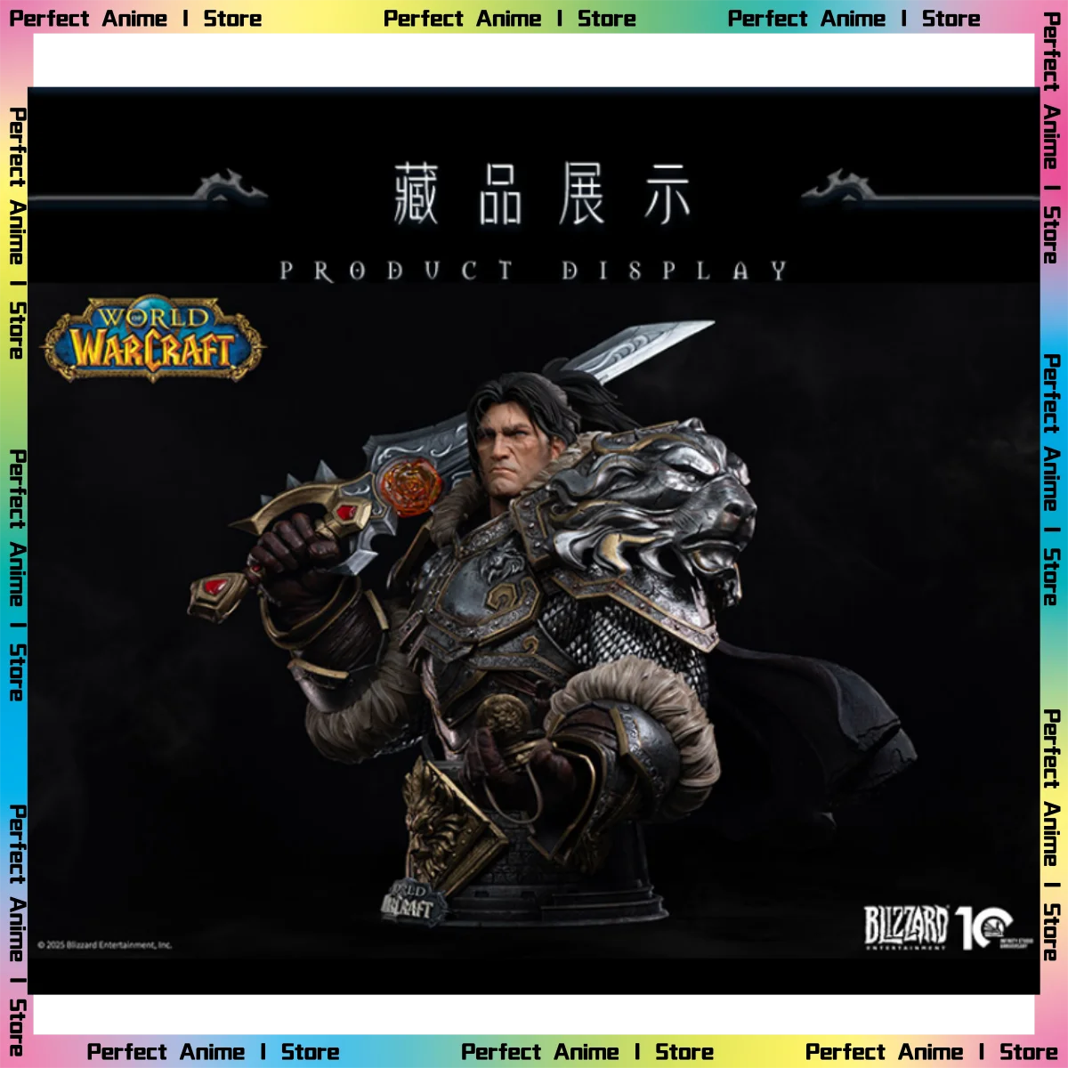English Pre-sale Blizzard Blizzard Game World of Warcraft Varian 1/3 Bust Statue Gift Model Collection
English Pre-sale Blizzard Blizzard Game World of Warcraft Varian 1/3 Bust Statue Gift Model Collection