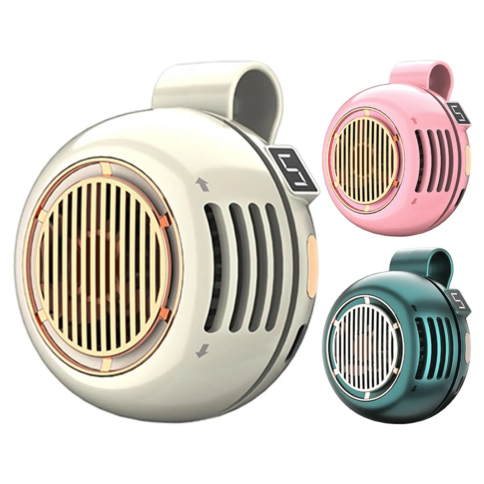 Portable Clip Fan Mini Bladeless Air Cooler Small Strong Wind Wearable Belt Fan USB Rechargeable For Outdoor Camping
Portable Clip Fan Mini Bladeless Air Cooler Small Strong Wind Wearable Belt Fan USB Rechargeable For Outdoor Camping