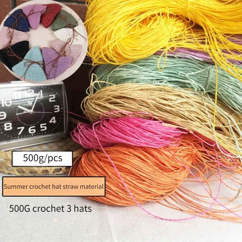 500 г/шт. Пряжа из рафии, натуральная для вязания крючком, сумки, шапки, поделки, носимые своими руками, мягкие соломенные нитки с защитой от слез, бежевый, красный
500 г/шт. Пряжа из рафии, натуральная для вязания крючком, сумки, шапки, поделки, носимые своими руками, мягкие соломенные нитки с защитой от слез, бежевый, красный