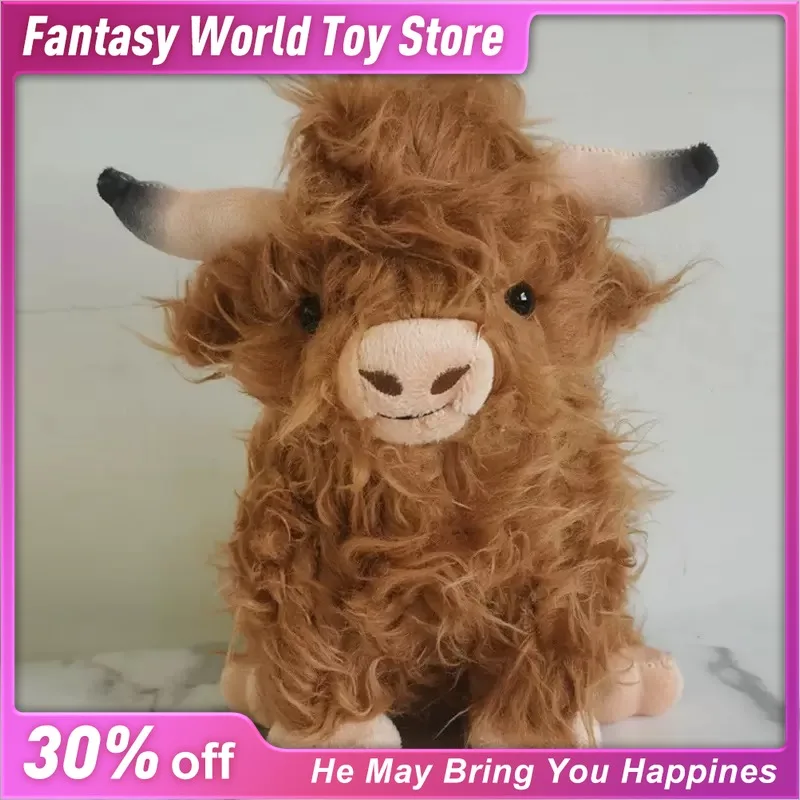 25 см Шотландия, милая хайлендская корова, плюшевое очаровательное животное, идеальный подарок для любителей животных и детей, мягкая и обнимающаяся плюшевая кукла
25 см Шотландия, милая хайлендская корова, плюшевое очаровательное животное, идеальный подарок для любителей животных и детей, мягкая и обнимающаяся плюшевая кукла