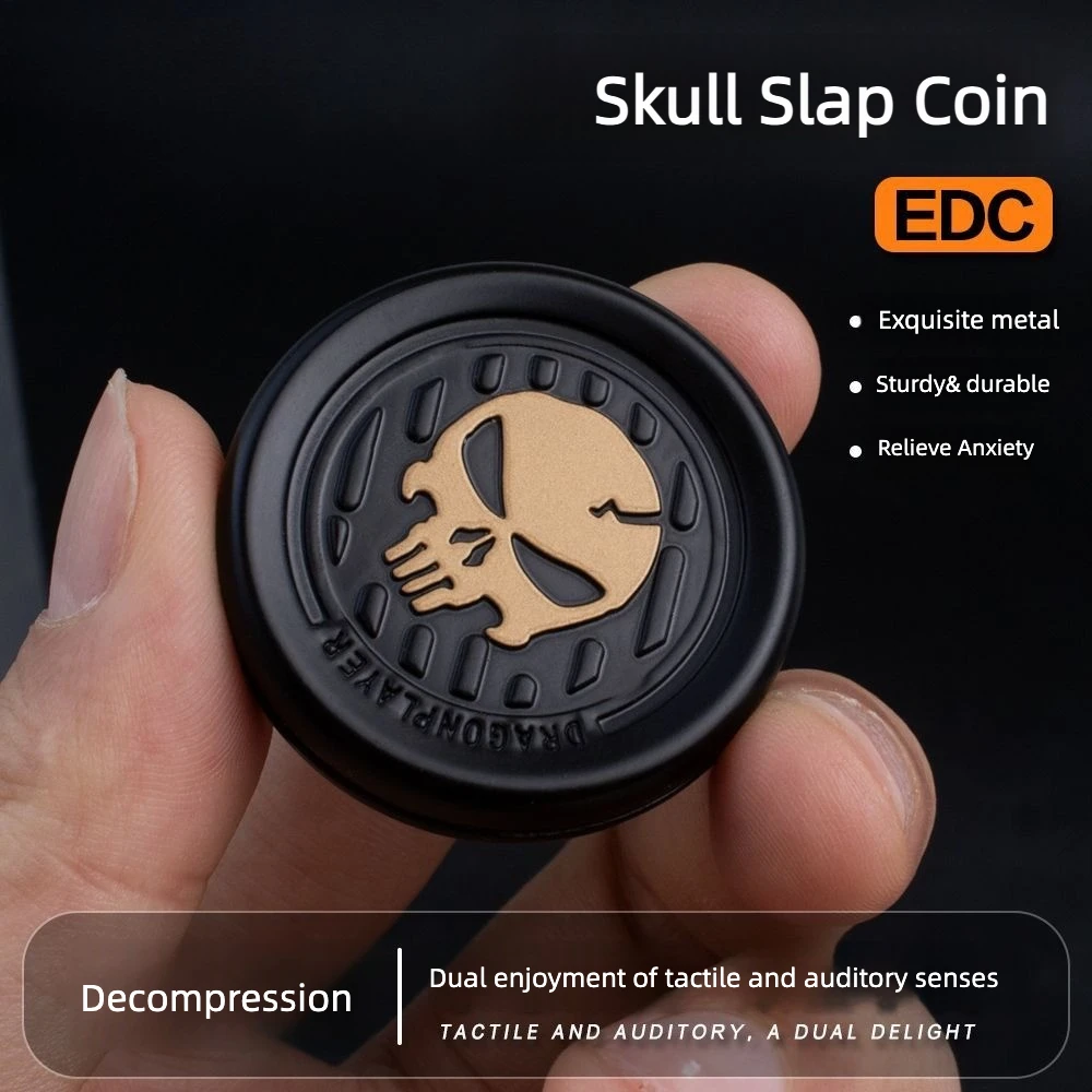 New ACEdc Devil Milk Cap Skull Slap Coin Fidget Spinner Metal EDC Push Card Fidget Toy Stress Relief ADHD Hand Spinner
New ACEdc Devil Milk Cap Skull Slap Coin Fidget Spinner Metal EDC Push Card Fidget Toy Stress Relief ADHD Hand Spinner