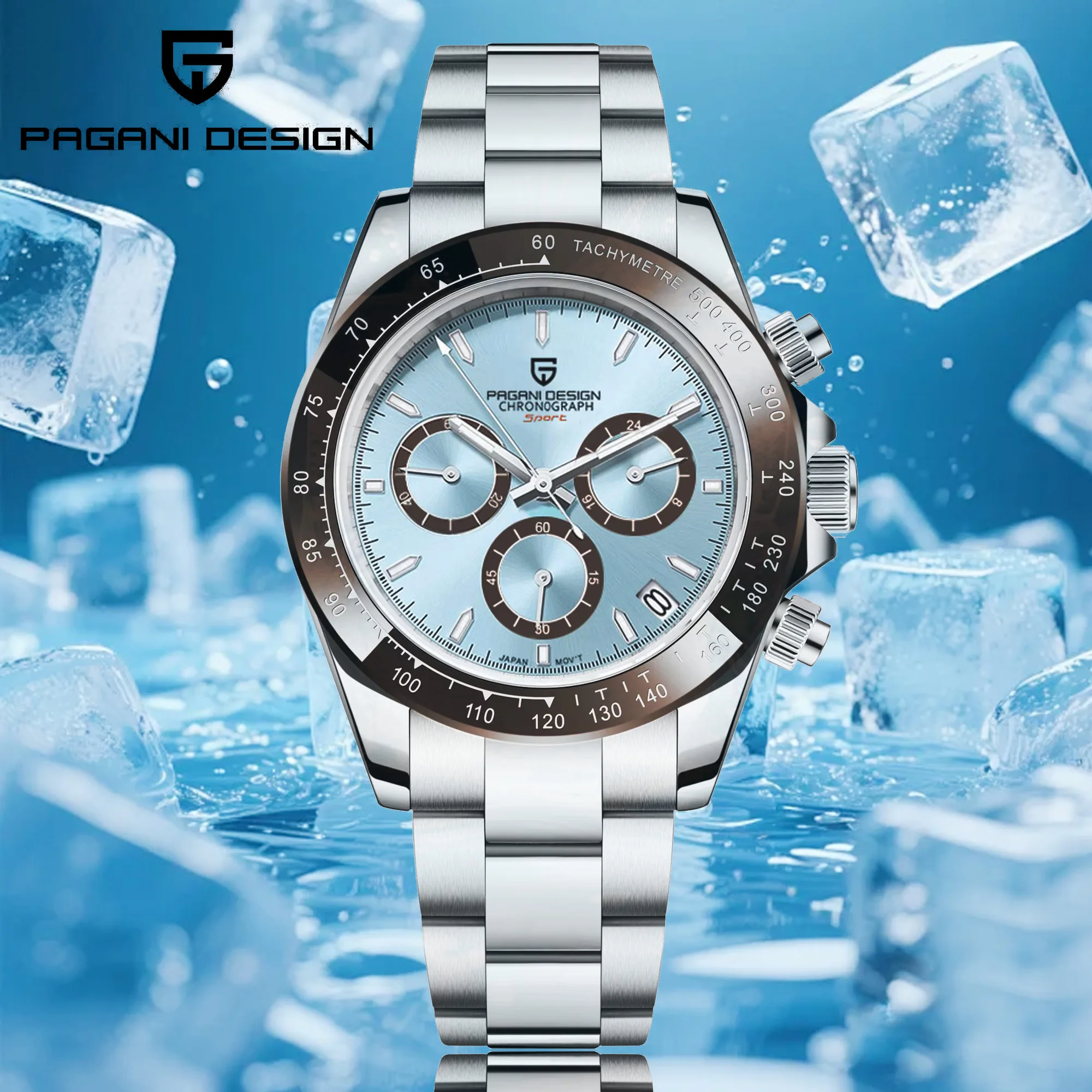 Men's Watch PAGANI DESIGN New Chronograph Quartz Watches For Man Luxury Sapphire Mirror Watches Complete Calendar Men Clock Gift
Men's Watch PAGANI DESIGN New Chronograph Quartz Watches For Man Luxury Sapphire Mirror Watches Complete Calendar Men Clock Gift