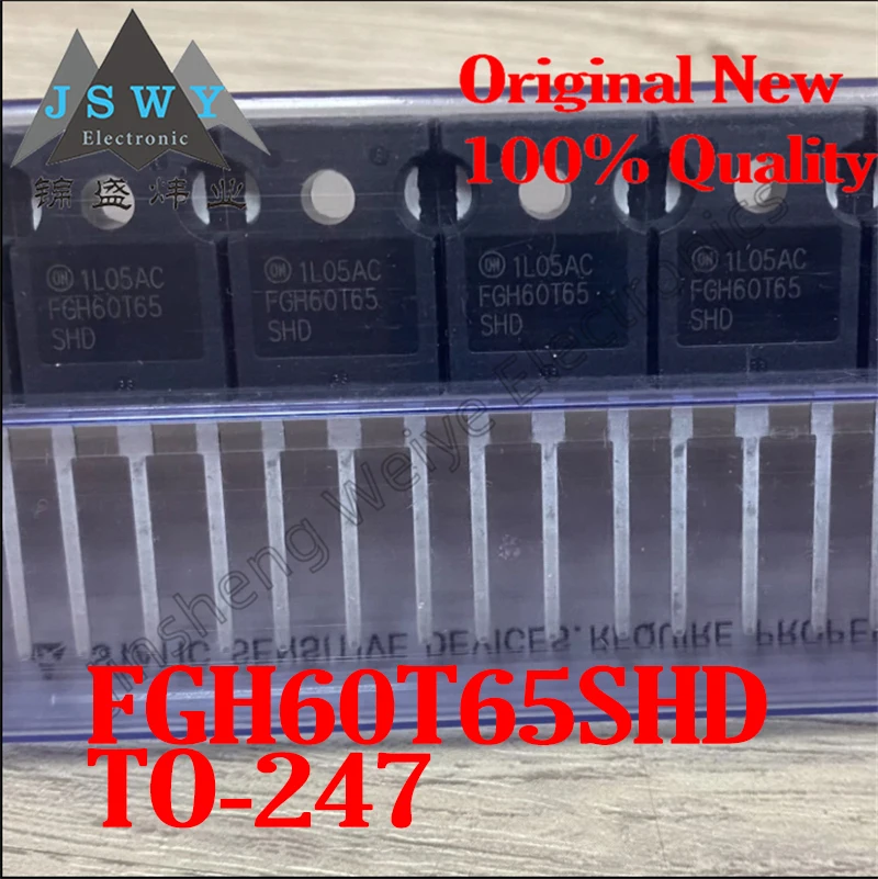 (2/10 pieces) FGH60T65SHD TO-247 FGH60T65/650V120A/Insulated Gate Bipolar Transistor/Brand new original spot Electronics
(2/10 pieces) FGH60T65SHD TO-247 FGH60T65/650V120A/Insulated Gate Bipolar Transistor/Brand new original spot Electronics