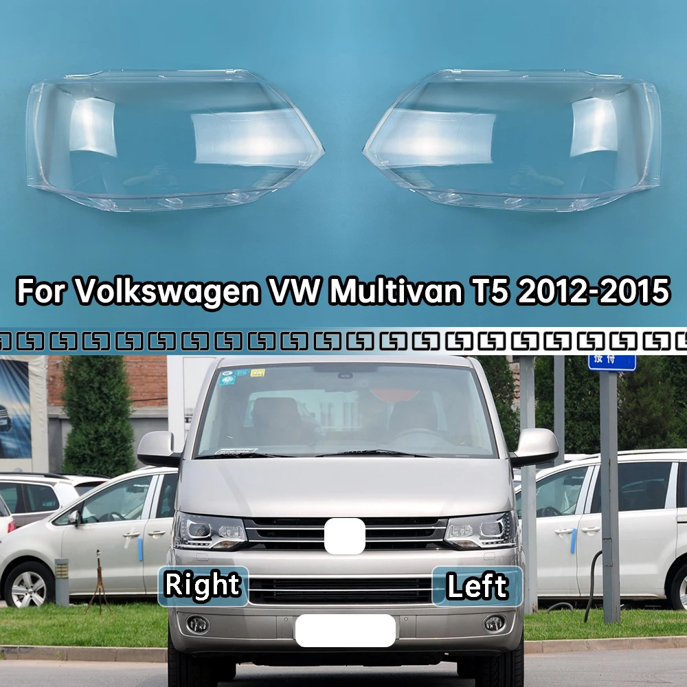 For Volkswagen VW Multivan T5 2012-2015 Headlamps Cover Headlights Lens Transparent Lampshade Plexiglass Shell Replace Shade
For Volkswagen VW Multivan T5 2012-2015 Headlamps Cover Headlights Lens Transparent Lampshade Plexiglass Shell Replace Shade