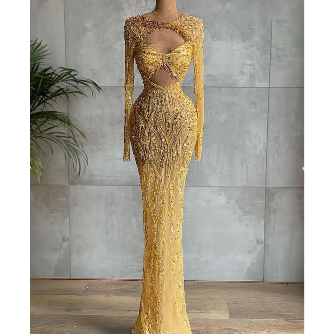 Sexy Prom Dresses Long Sleeves V Neck Lace Waistless Appliques Sequins Beaded Luxury Evening Dresses GownsPlus Size Custom Made
Sexy Prom Dresses Long Sleeves V Neck Lace Waistless Appliques Sequins Beaded Luxury Evening Dresses GownsPlus Size Custom Made