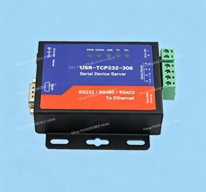 USR-TCP232-306 Serial to Ethernet Converter: RS232/RS485 to RJ45, Modbus Gateway, 5-36V
USR-TCP232-306 Serial to Ethernet Converter: RS232/RS485 to RJ45, Modbus Gateway, 5-36V