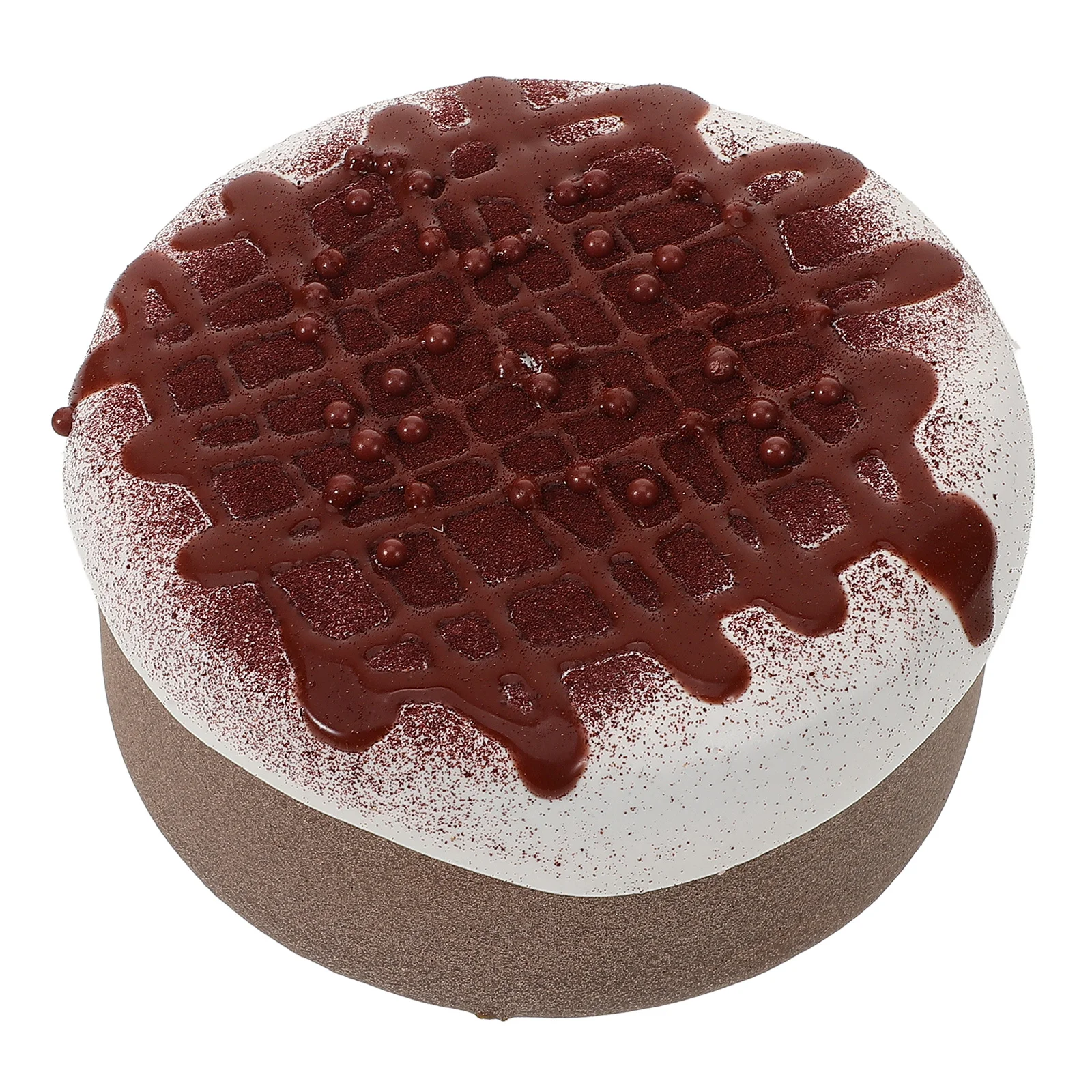 4 Inch Cake Model Fake Small Birthday Cake Light Brown Artificial PVC Dessert Props Chocolate Bean Simulation Home Kitchen
4 Inch Cake Model Fake Small Birthday Cake Light Brown Artificial PVC Dessert Props Chocolate Bean Simulation Home Kitchen