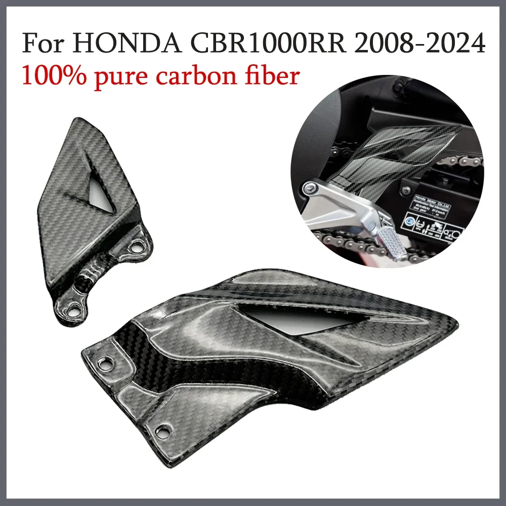 for Honda CBR1000RR Motorcycle Carbon Fiber Pedal Heel Guard 2008-2024 motorcycle accessories
for Honda CBR1000RR Motorcycle Carbon Fiber Pedal Heel Guard 2008-2024 motorcycle accessories