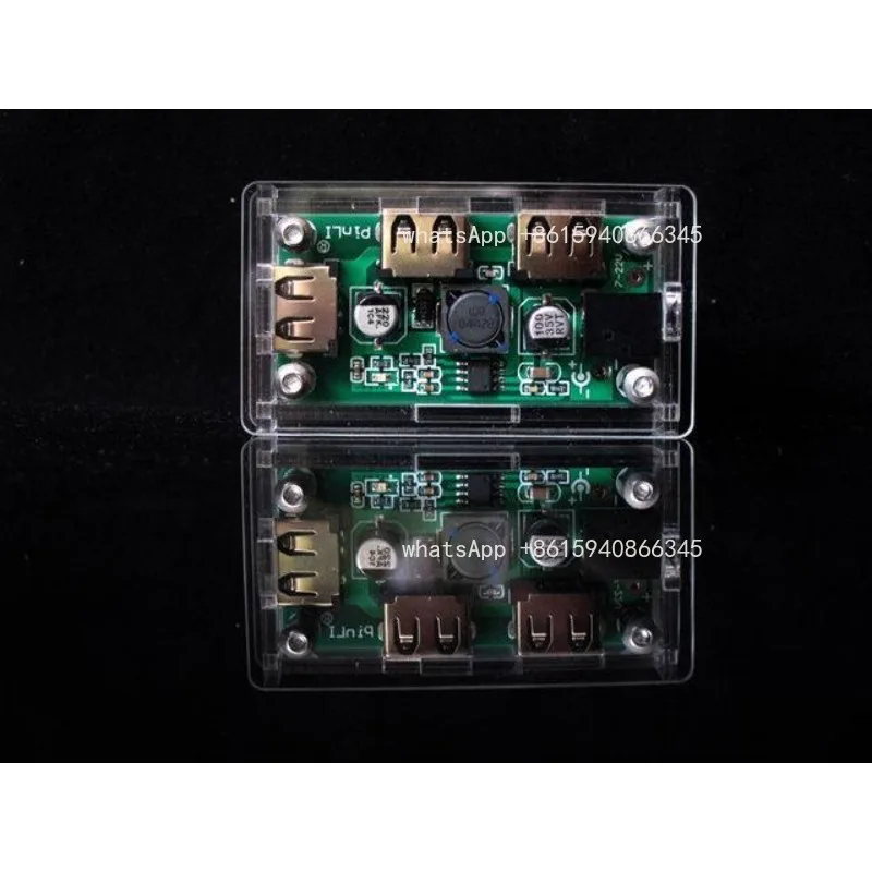 KIS-3R33S same 7-24V to 5V step-down module USB high current 6A with shell
KIS-3R33S same 7-24V to 5V step-down module USB high current 6A with shell