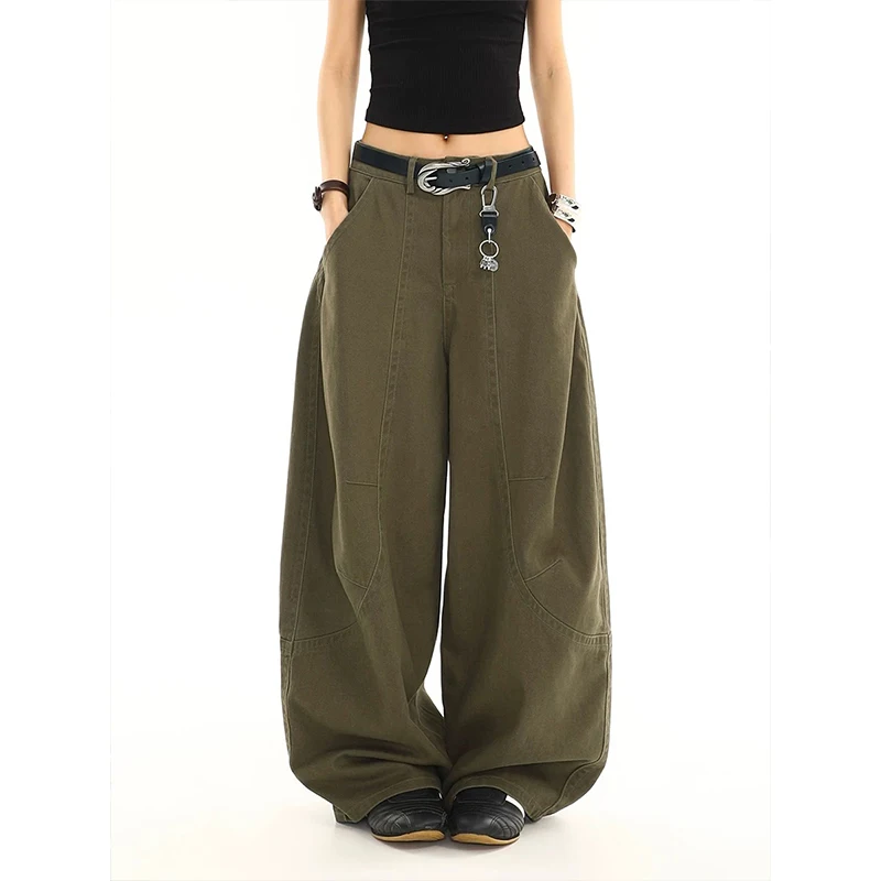 Vintage Baggy High Waist Jeans Women Y2K Wide Leg Oversized Harajuku Popular Fashion 2026 Summer Streetwear Jeans Pants
Vintage Baggy High Waist Jeans Women Y2K Wide Leg Oversized Harajuku Popular Fashion 2026 Summer Streetwear Jeans Pants