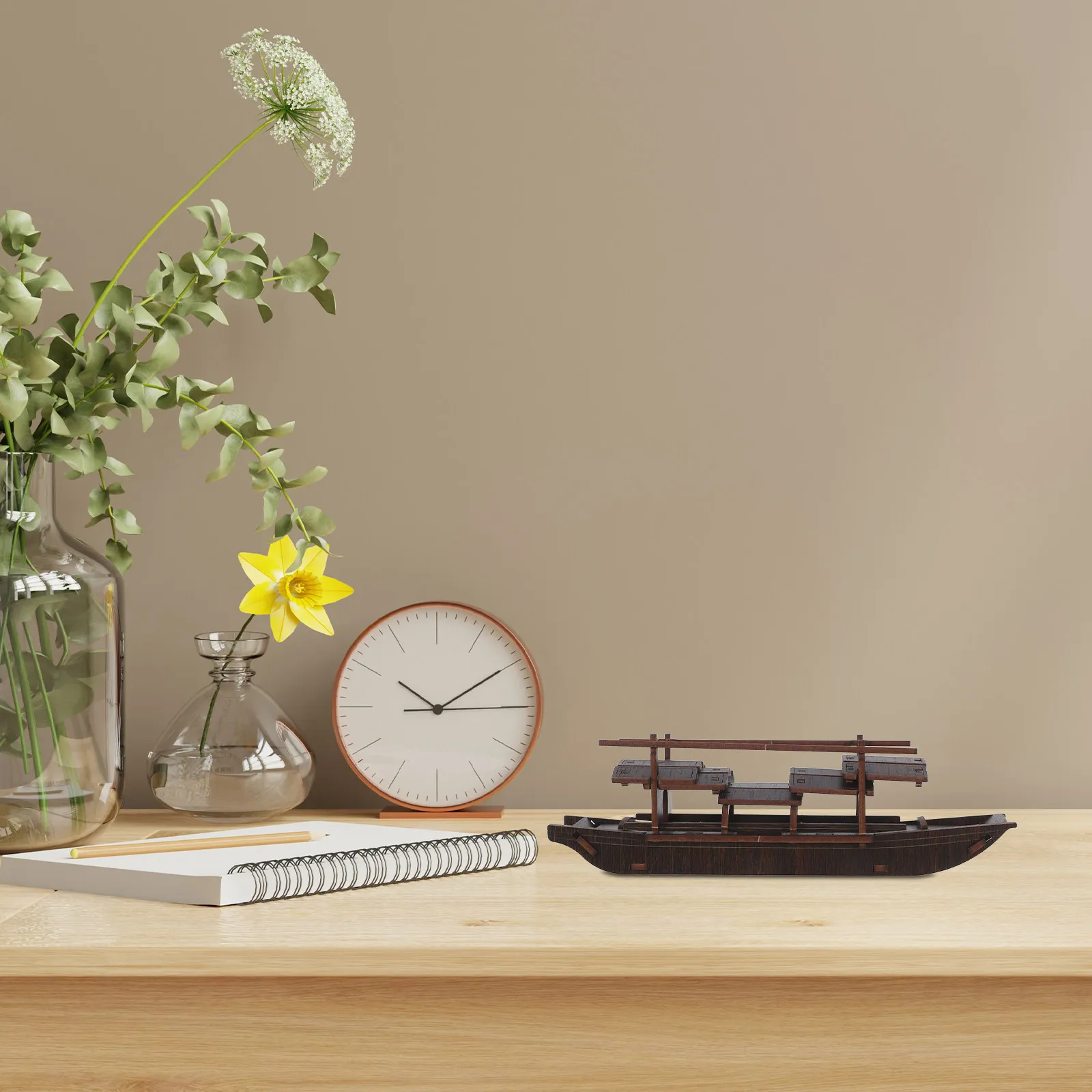 Miniature Wooden Fishing .3x2.2x1.2in Handcrafted 3D Assembly Nautical Desktop Decoration Vintage Ship Sculpture Home
Miniature Wooden Fishing .3x2.2x1.2in Handcrafted 3D Assembly Nautical Desktop Decoration Vintage Ship Sculpture Home