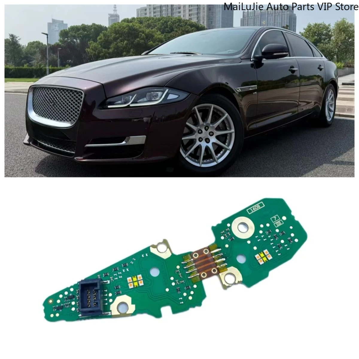White LED DRL Light Source Board Headlight Daytime Running Light Resource For Jaguar XJ XJL 2016-2019 Lighting Replacement Parts
White LED DRL Light Source Board Headlight Daytime Running Light Resource For Jaguar XJ XJL 2016-2019 Lighting Replacement Parts