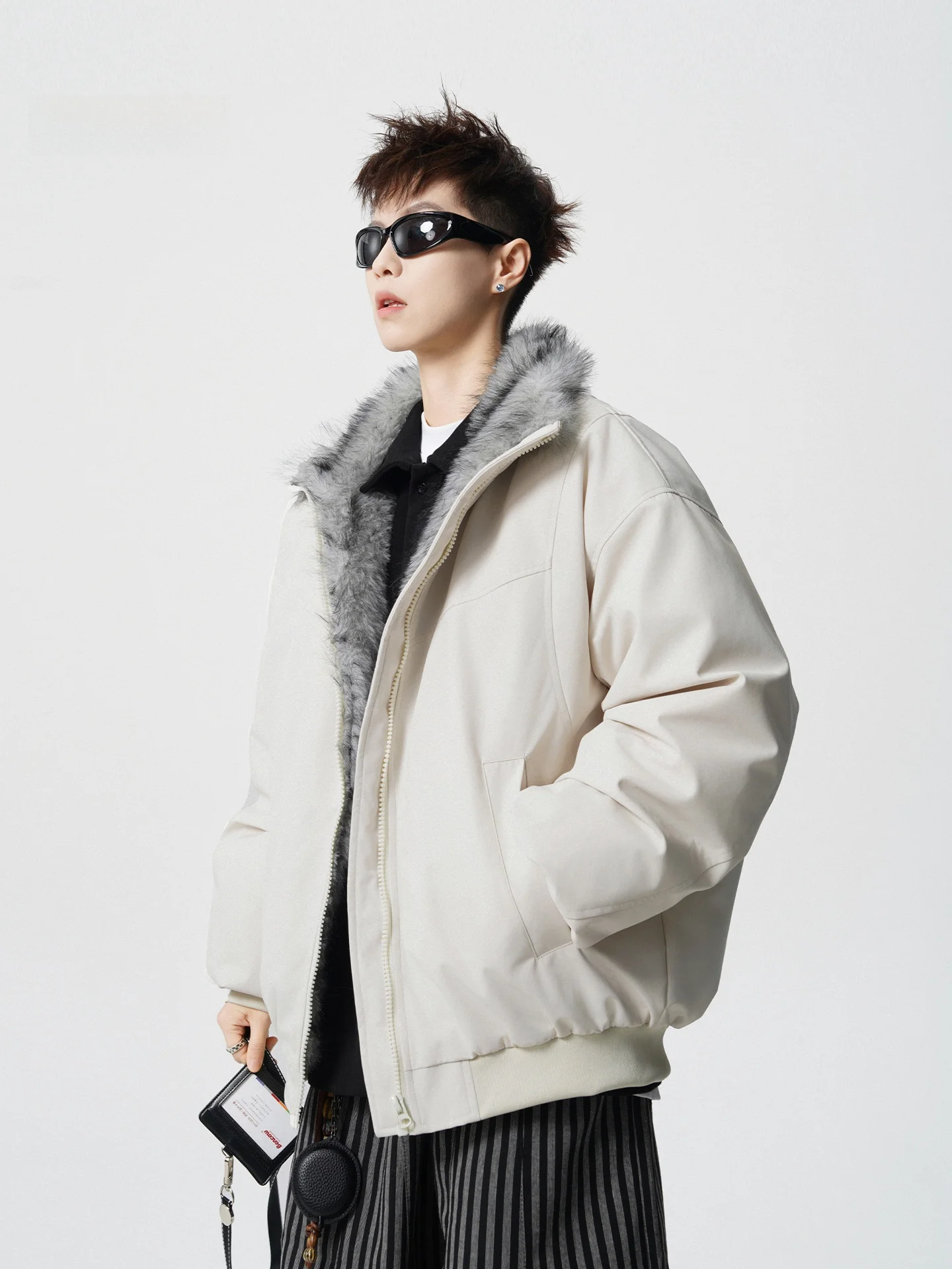 American Sle Thiened Winter Cotton Jaet Men's Faionable Casual Warm Fce Lined New 2025 Outerwear Coat
American Sle Thiened Winter Cotton Jaet Men's Faionable Casual Warm Fce Lined New 2025 Outerwear Coat