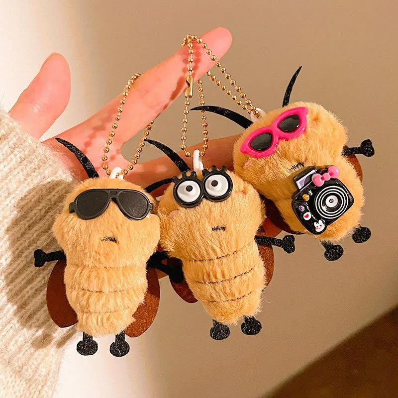 Cockroach Plush Pendant Funny Cute Creative Cartoon Bag Charm Backpack Decor Novelty Fun Gift Fashion Accessory For Bag Decor
Cockroach Plush Pendant Funny Cute Creative Cartoon Bag Charm Backpack Decor Novelty Fun Gift Fashion Accessory For Bag Decor