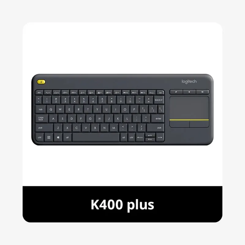 Беспроводная клавиатура Logitech K400 Plus с тачпадом для Smart TV, Android TV Box, ПК, ноутбука — клавиши Plug & Play для управления медиа
Беспроводная клавиатура Logitech K400 Plus с тачпадом для Smart TV, Android TV Box, ПК, ноутбука — клавиши Plug & Play для управления медиа