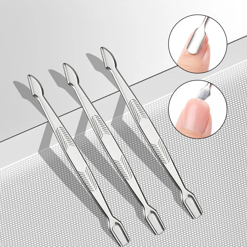 1Pc Mini Stainless Steel Cuticle Pusher Remover Nail Tool Double Head Spoon Remover Tools For Manicure Nail Art Care Pusher 
1Pc Mini Stainless Steel Cuticle Pusher Remover Nail Tool Double Head Spoon Remover Tools For Manicure Nail Art Care Pusher