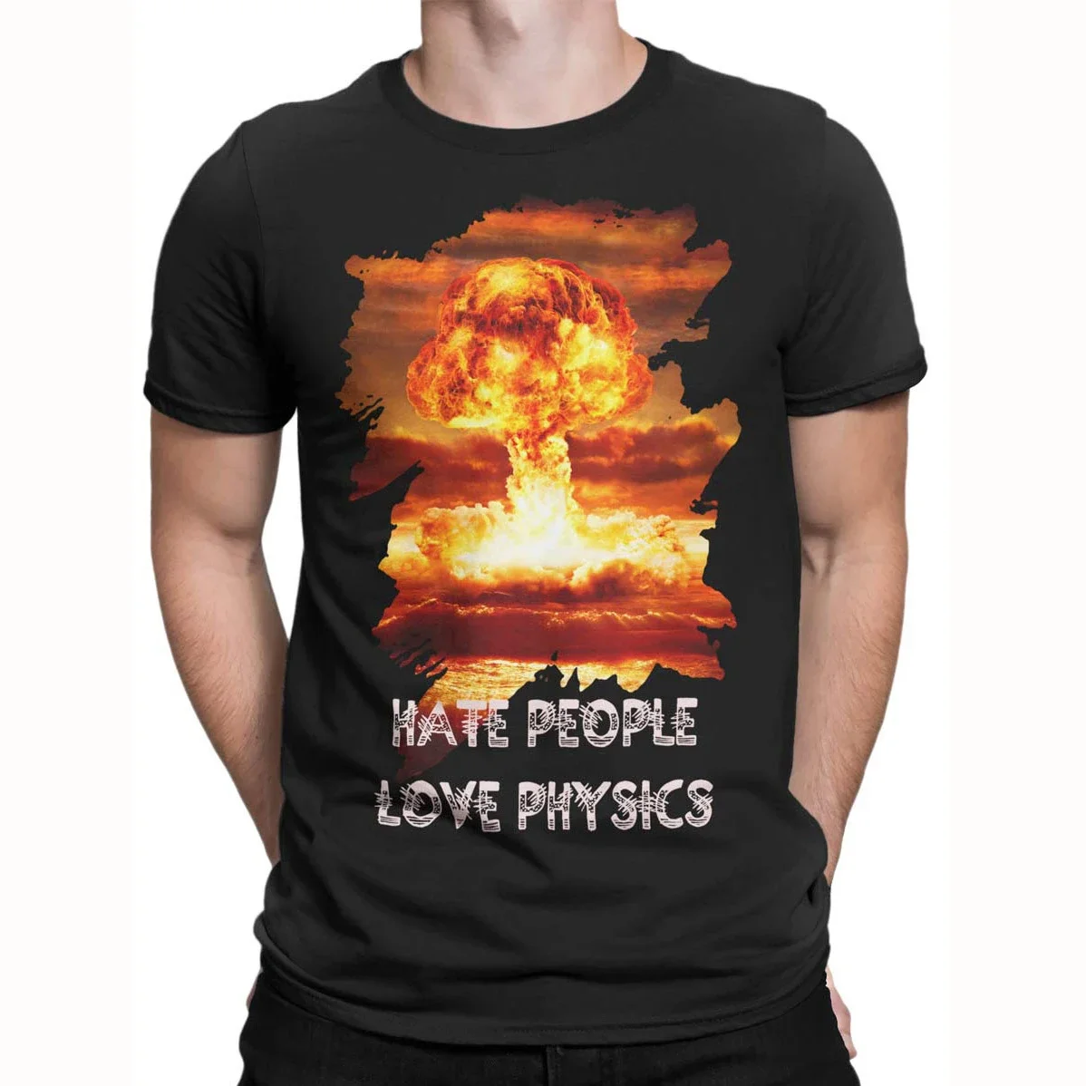 Mate People Love Physics. Novel "Nuclear" Hate T-Shirt. Summer Cotton Short Sleeve O-Neck Mens T Shirt New S-3XL
Mate People Love Physics. Novel "Nuclear" Hate T-Shirt. Summer Cotton Short Sleeve O-Neck Mens T Shirt New S-3XL