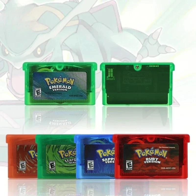 Картридж для видеоигр GBA без батареек, высококачественная версия для GBA SP, США, для игр Pokemon Sapphire/Emerald/FireRed/LeafGreen
Картридж для видеоигр GBA без батареек, высококачественная версия для GBA SP, США, для игр Pokemon Sapphire/Emerald/FireRed/LeafGreen