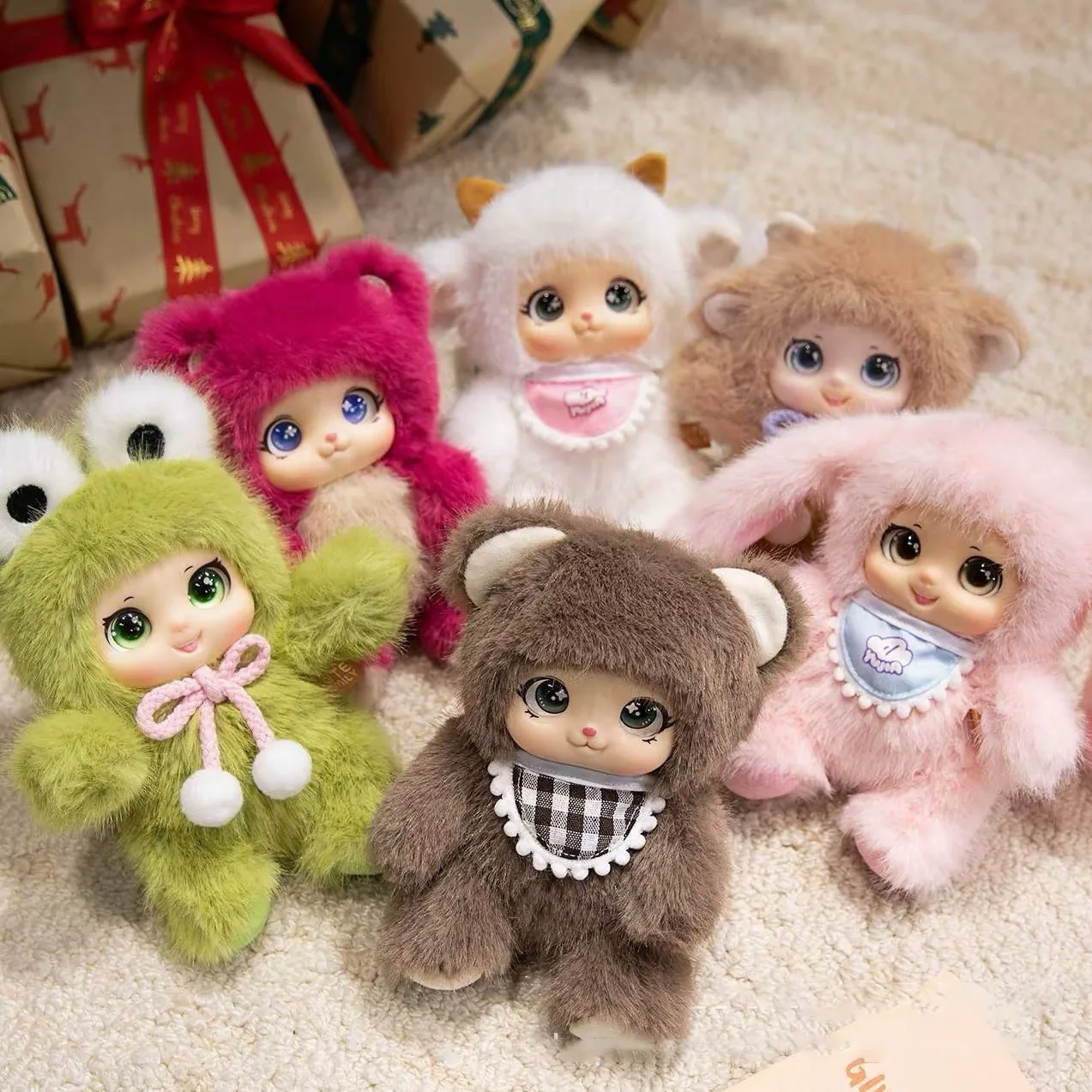 18cm /Kawaii Cute Animals Vinyl Face Plush Toys Animal Toys Pendant Rabbit Bear Sheep Gift for Animal Enthusiasts Hang Bag
18cm /Kawaii Cute Animals Vinyl Face Plush Toys Animal Toys Pendant Rabbit Bear Sheep Gift for Animal Enthusiasts Hang Bag