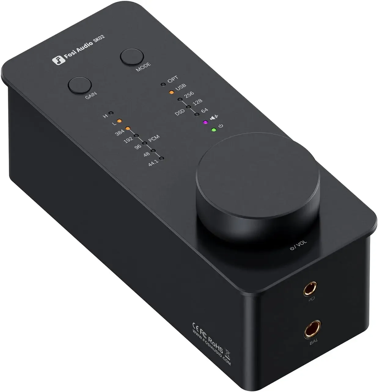 SK02 DAC Amp Headphone Amplifier Desktop USB C to AUX Digital to Analog Audio Converter Adapter Preamp Optical to 3.5mm 4.4mm Ba
SK02 DAC Amp Headphone Amplifier Desktop USB C to AUX Digital to Analog Audio Converter Adapter Preamp Optical to 3.5mm 4.4mm Ba