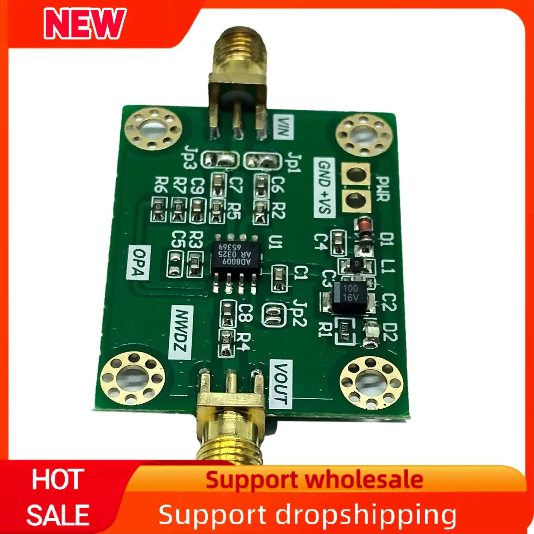 Superb AD8009 RF Module Current Feedback Amplification 1Ghz 5500V/Us Low Distortion High Current Pulse Amplification
Superb AD8009 RF Module Current Feedback Amplification 1Ghz 5500V/Us Low Distortion High Current Pulse Amplification
