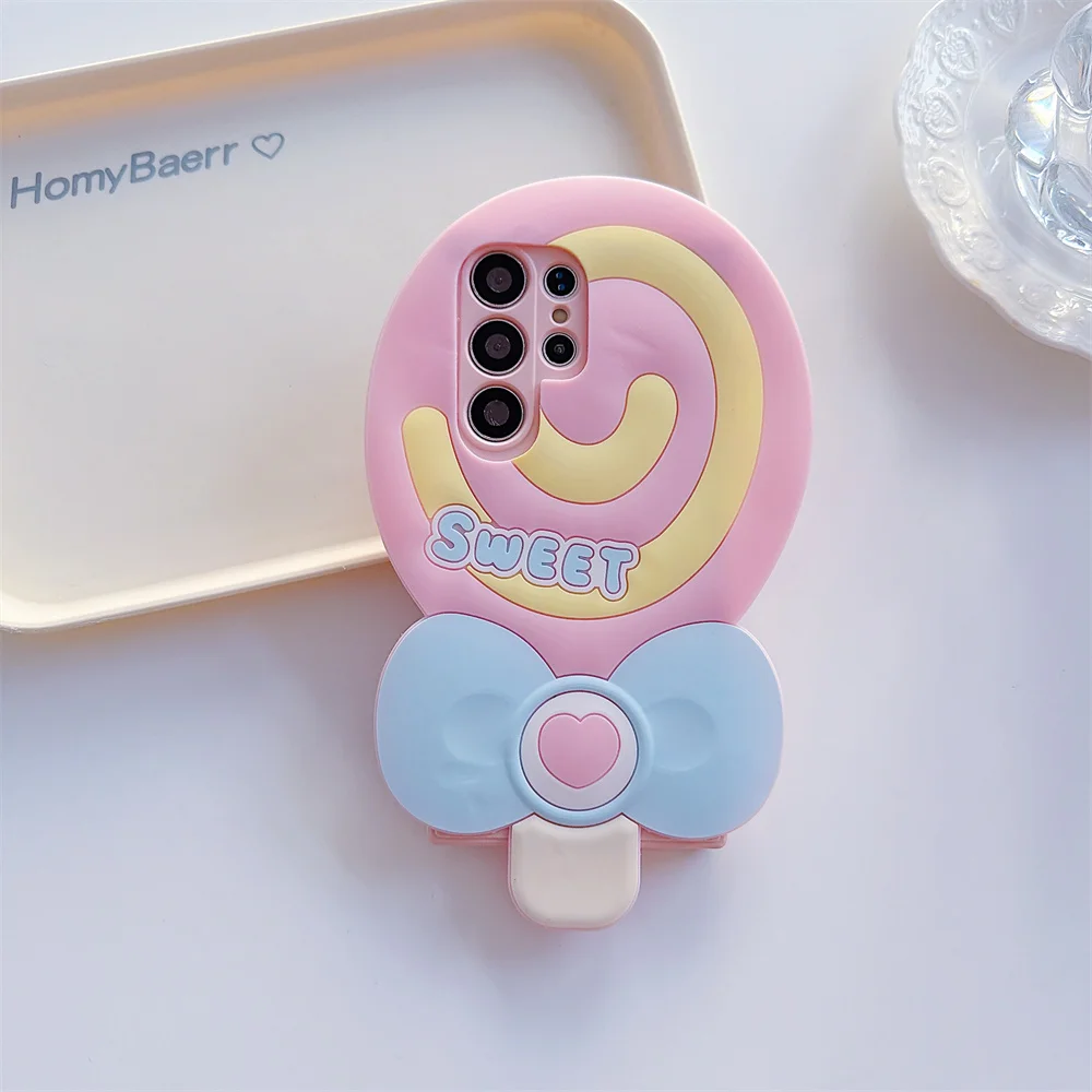 Kawaii Sweet Colorful 3D Bow Lollipop Phone Case for 17 Pro Max Soft Silicone Girly Protective Cover for iPhone 16 15 14 13 Pro
Kawaii Sweet Colorful 3D Bow Lollipop Phone Case for 17 Pro Max Soft Silicone Girly Protective Cover for iPhone 16 15 14 13 Pro