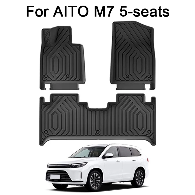 for AITO M7 5-seats 2022 2023 2024 2026 Floor Mats Cargo Liner Trunk Pad TPE 3D Left-hand Drive Car Accessories
for AITO M7 5-seats 2022 2023 2024 2026 Floor Mats Cargo Liner Trunk Pad TPE 3D Left-hand Drive Car Accessories