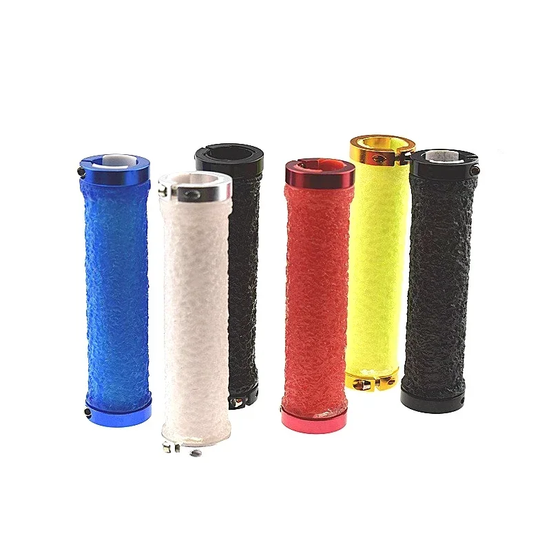 Double Lock On MTB Handlebar Grips Mountain Road Bike Bicycle CNC alloy ring rubber lockable
Double Lock On MTB Handlebar Grips Mountain Road Bike Bicycle CNC alloy ring rubber lockable
