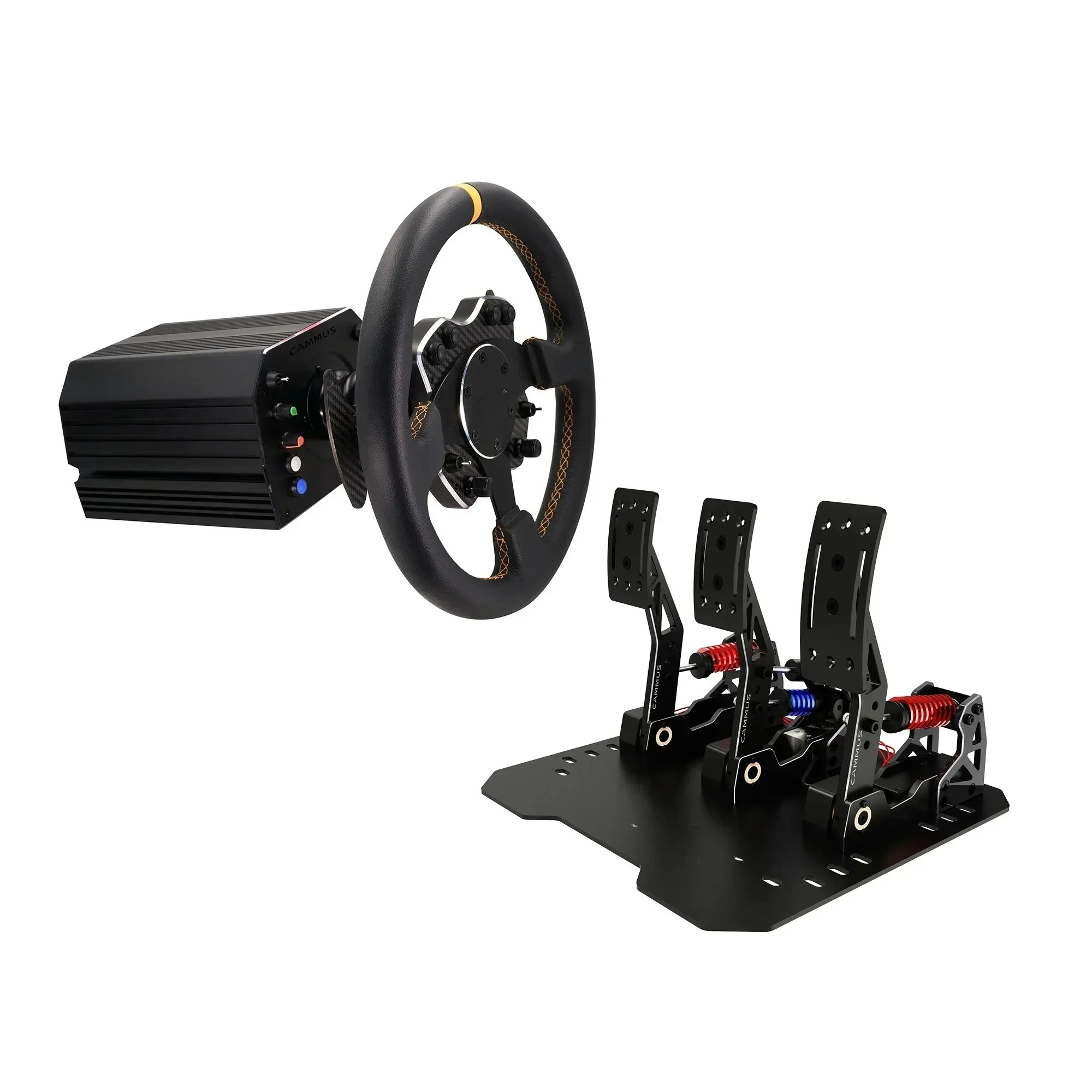 Steering Wheel Gaming Car Sim Racing Driving Force Simulator Direct Drive Wheelbase With Pedals For PC